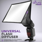 Flash Diffuser Light Softbox 9x7 By   universal  Collapsible With S
