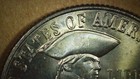 2026 P Revolutionary Quarter Error  Die Chip  Lg Eagle Eggs Back Of Hat  