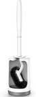 Hamitor Toilet Bowl Brush Holder Set  Curved Design With Holder For Deep Cleanin