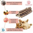 10 Pcs Catnip Sticks Organic Cat Chew Toys Natural Chews For Healthy Teeth Clean