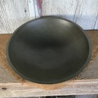 Primitive Painted Colonial Green Wood Dough Bowl Early Colonial Style Home Decor