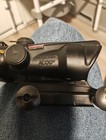 Trijicon Acog 4x32 Rifle Scope Black Illuminated Red Bdc W  Mount