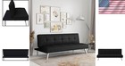 Rane Convertible Futon Sofa  66 1  - Perfect For Living Room Or Guest Room