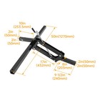 Manual Implement 1-point Lift For Atv utv Field Work 2  Receiver Lawn Tractor