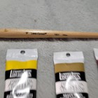 Lot Of  21  Liquitex Heavy Body Acrylic 2 Oz Professional Paints   10 Loew Brush