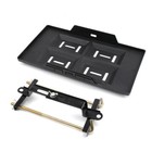 Universal Storage Battery Holder Adjustable Tray   Hold Down Clamp Bracket Kit