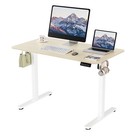Ergomaker 43  Electric Height Adjustable Desk Office Standing Computer Table Oak