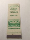Vintage Matchbook Cover Matchcover Colburn Guest Home St Petersburg Fl