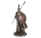 Leonidas With Spear Greek Spartan Warrior King Bronze Figurine Statue 10 h New