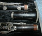 Buescher 400 Special Wood Clarinet W  Case And Vandoren B45 Mouthpiece