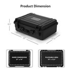 22-inch Multi-purpose Hard Case Camera Box W  Customizable Foam Ip66 Waterproof