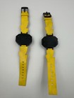1993 Power Rangers Gordy Time Watches Lot Of 2 Red   Black Ranger Vintage