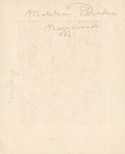 Vtg Art Ex-libris Bookplate Man Woman Y1627