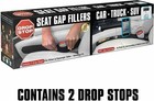 Drop Stop - The Original Patented Car Seat Gap Filler  shark Tank  - Set Of 2