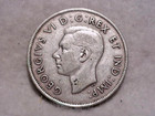 1941 Canada 50 Cents  800 Silver Coin