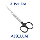 5x Aesculap Bc909r Surgical Curved Goldmann-fox Supercut Delicate Scissor 5 1 8 