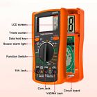 Lcd Digital Multimeter Ac Dc Voltmeter Ammeter Ohmmeter Volt Tester Meter Leads