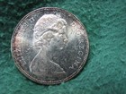 1867-1967 Canada  1 Silver Dollar Coin 80  Silver Coin  Uncirculated   Toned