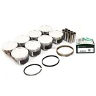 Pistons And Rings Fit 99-03 Chevrolet Express 2500 Silverado Gmc Hummer 6 0l Ohv