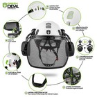 Forestry Chainsaw Safety Helmet With Bluetooth Ear Muffs Arborist Helmet Hard   