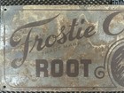Vintage Advertising Frostie Root Beer  Soda Tin Tacker