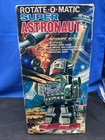 Vtg Horikawa Rotate-o-matic Super Astronaut Robot Japan Straco Box Working Tin