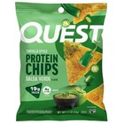 Quest Tortilla Style Protein Chips  Salsa Verde  Baked  Gluten Free 1 1 Oz 4pack