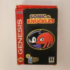 Sonic   Knuckles Game   Box Only  no Manual  Sega Genesis