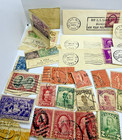 Vintage Worldwide Stamp Collection Us Canada China France Germany Lot Used Cover