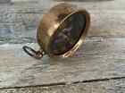 Brass Pocket Compass - Old Vintage Style - Nautical Keychain