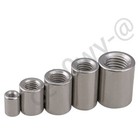 Thread Sleeve Rod Bar Stud Round Connector Tube Long Nuts A2 Stainless Steel