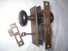 Antique Victorian Era Door Hardware
