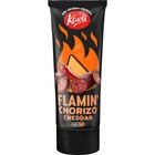 3 X Kavli Flamin Chorizo Cheddar Mjukost 250g Swedish Spicy Cheese Spread