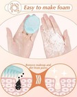 8 Pcs Face Scrubber Soft Silicone Facial Cleansing Brush Face Exfoliator Scrub