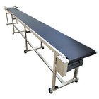 Pvc Belt Conveyor Systems Stainless Steel Adjust Speed 177   Length 15 7   Width