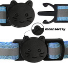 2 Pack Reflective Cat Collar Breakaway With Bell personalized Kitten Collars adj