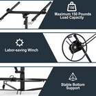 11  Drywall Lift Panel Hoist Sheetrock Plasterboard Jack Lifter Rolling Tool