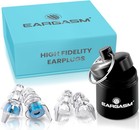 High Fidelity Earplugs With Blue Filters - Reusable Noise Reduction Hearing Pro