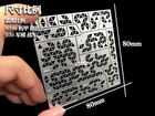 Afv Digital Camouflage Airbrush Stencil Template For Military Gundam Detail-up