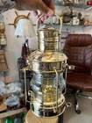 Maritime Ship Lantern Boat Light Fully Brass Anchor Oil Lamp