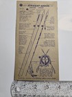 Straight Arrow-uities Lot Of 4 Nabisco Cereal Premium Cards 1950s Vintage