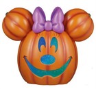Disney Minnie Mouse Led Pumpkin Jack-o-lantern Lights And Sounds Halloween New