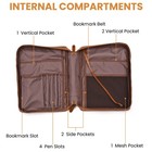 Handmade Vintage Genuine Leather Bible Cover For Men   Women