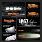 Aozoom W7 Off-road Auxiliary Led External Light Dual-beams 6000k White Spotlight