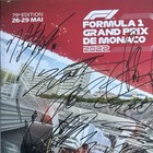 2022 F1 Official Monaco Gp Event Poster  Signed 20x Hamilton  Max  Norris    