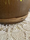 Handmade Wooden Umbrella Stand Hand Painted Floral Design