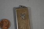 Antique Fraternal Elks Bpoe Sterling Silver Fob