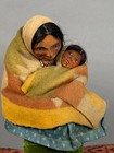 Mary Frances Woods Native American Indian Doll Skookum Seated Mother   Papoose
