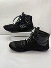 Wrestling Shoes Boots Rudis Dave Schultz Signature  Size 8 5 Us  black And Gold 