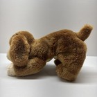 Vintage 2000 Toys R Us Animal Alley Laying Brown Darby Puppy Dog Large Plush 16   